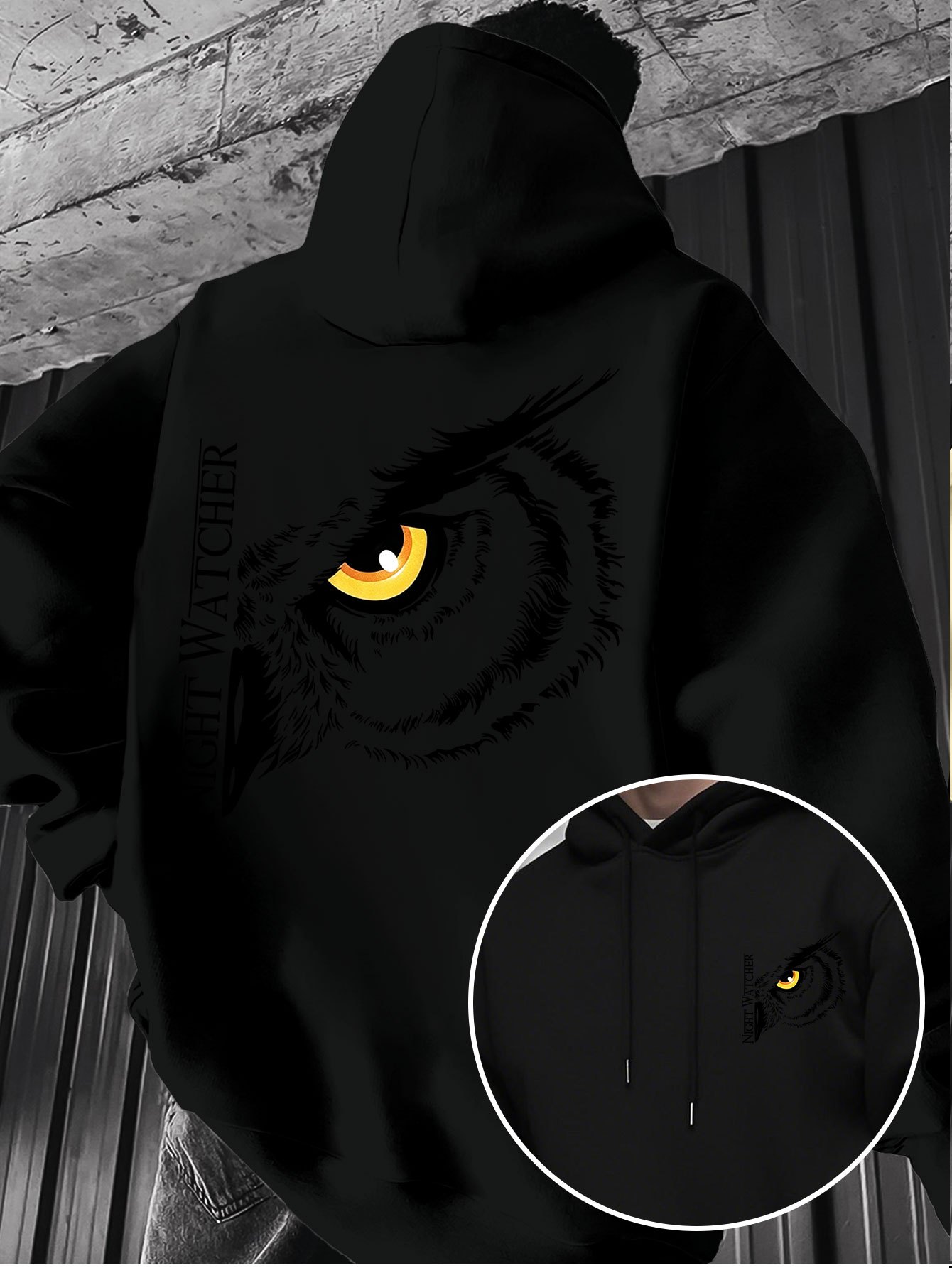 Night owl big eye pattern prin - Fashion Street Night review and price